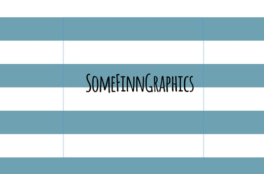 Blue and White Stripes