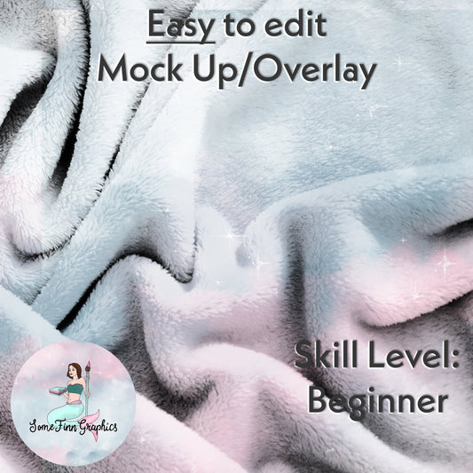 Realistic Blanket Mock Up