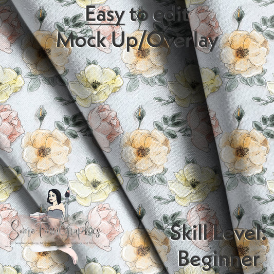 Realistic Fabric Mock Up