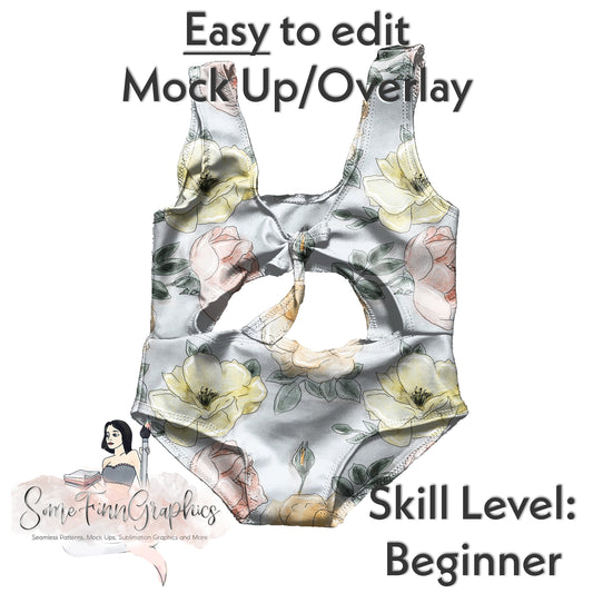 Realistic Swim Suit Mock Up