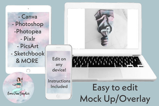 Knotted Headband Realistic Mock Up