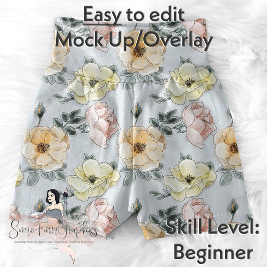 Realistic Lowland Shorts Mock Up