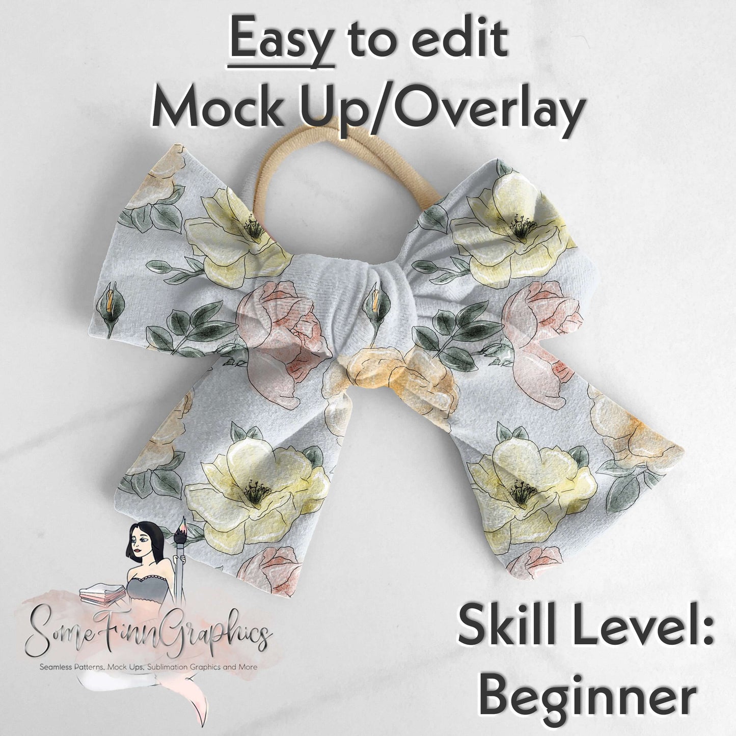 Bow Realistic Mock-Up