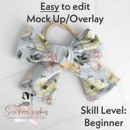 Bow Realistic Mock-Up
