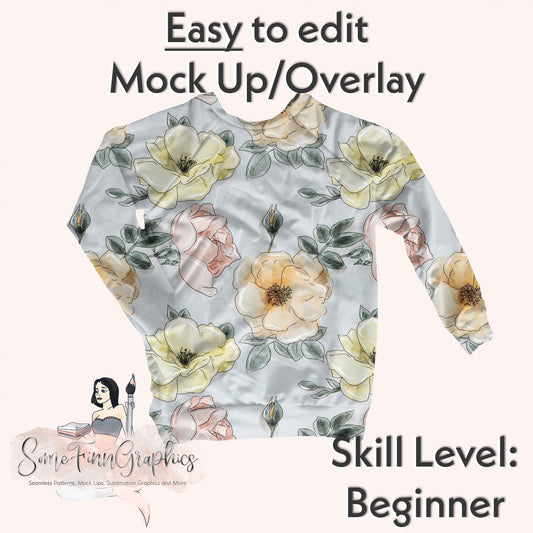 Realistic Sweatshirt Mock Up