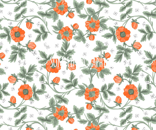 Watercolor Floral Seamless