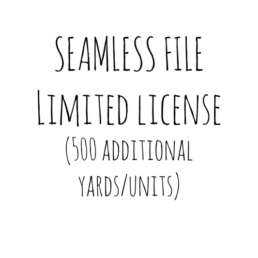 Seamless Digital 500 Units/Yards ADDITIONAL License - Commercial Use - 1 Product