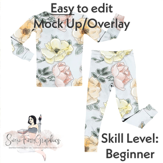 Realistic Pajama Mock