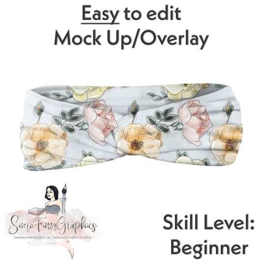 Headband Realistic Mock Up