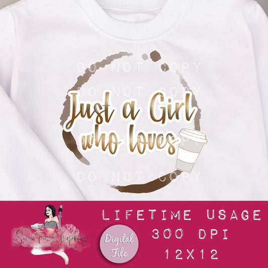 Coffee Sublimation Graphic