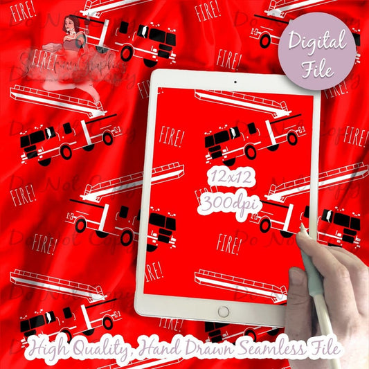 Firetruck Seamless