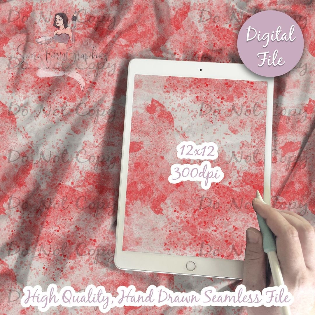 LIMITED Bloody Coordinate Seamless Design