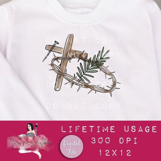 Christianity Sublimation Graphic