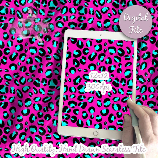 Neon Cheetah Print