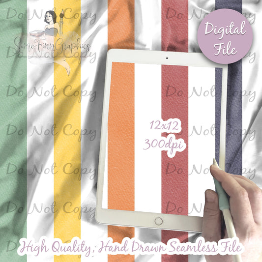 Rainbow Textured Stripes