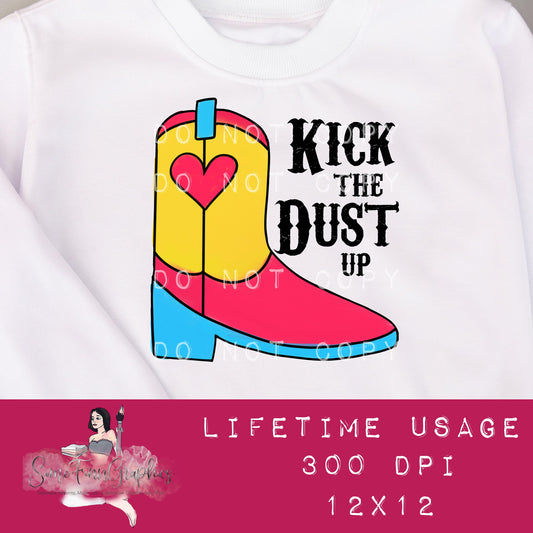 Kick Dust Sublimation Graphic