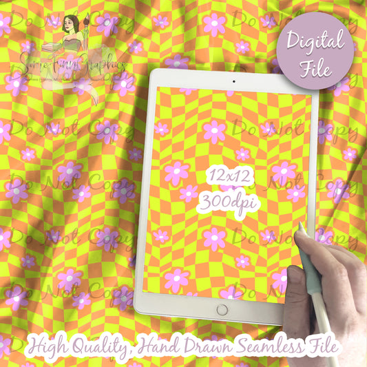 Trippy Daisy Floral